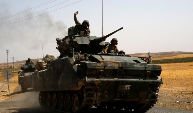 Turkey Kills 27 Kurdish PKK Militants, Pushes West in Offensive against ISIS in Syria