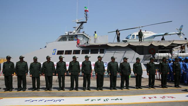 Iran Launches New Navy Ship as Tensions Rise with U.S. in Gulf