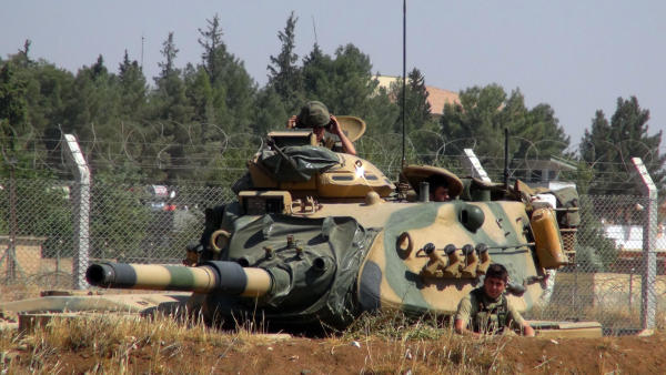 Turkey-Backed Syrian Opposition Fighters Attack ISIS-Held Dabiq