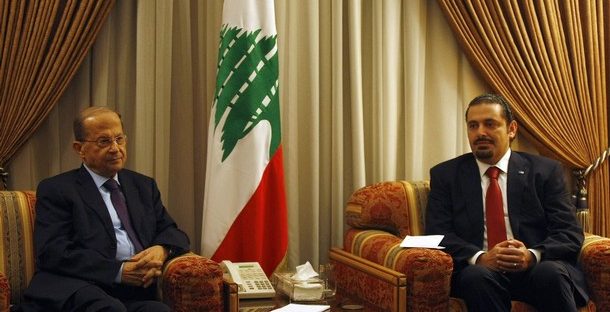 Lebanon’s Hariri Backs Aoun for Presidency, Berri Fears Civil War