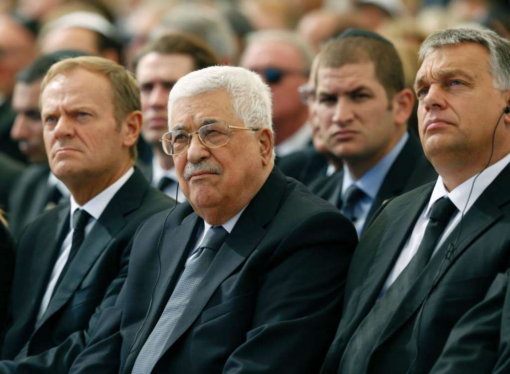 Peres’ Funeral Adds Fuel on the Fire of Palestinian Disputes