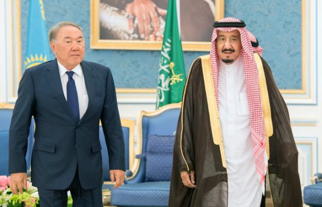 Saudi King, President of Kazakhstan Showcase Bilateral Relations