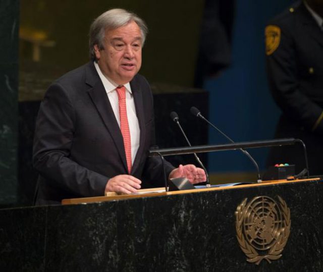 King Salman Congratulates Guterres on Selection as Secretary General of the U. N.