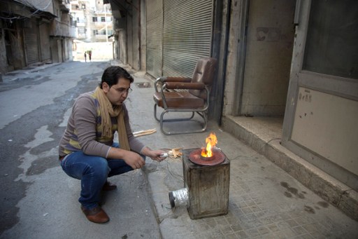 In Besieged Aleppo, Necessity is the Mother of Invention