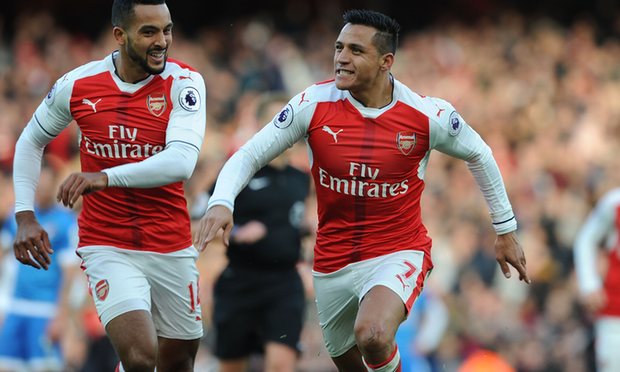 Dangerous Alexis Sánchez the riving force of Arsenal’s attack