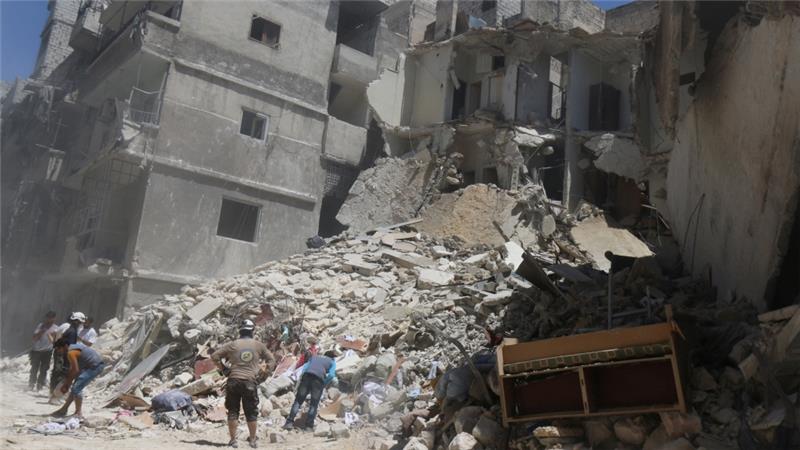 Strikes on East Aleppo Kill 25