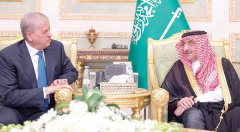 Crown Prince Holds Dinner Banquet in Honor of Algerian Prime Minister