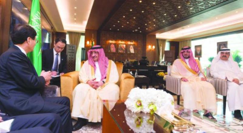 Crown Prince Discusses with Chinese Envoy Means to Combat Terrorism