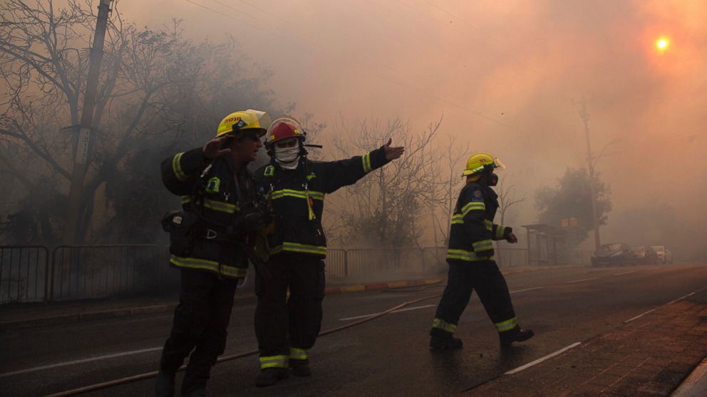 Israel Fire Crisis Eases, Arabs Arrested on Suspicion of Arson