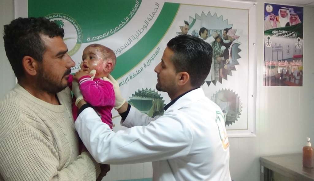 Saudi Medical Clinics Provide Treatment for 12,000 Syrians in Jordan
