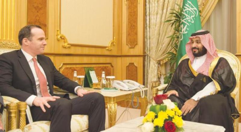 Saudi Deputy Crown Prince Receives U.S. Special Presidential Envoy