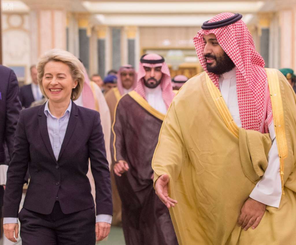 Saudi Deputy Crown Prince, German Defense Minister Talk over Regional Developments