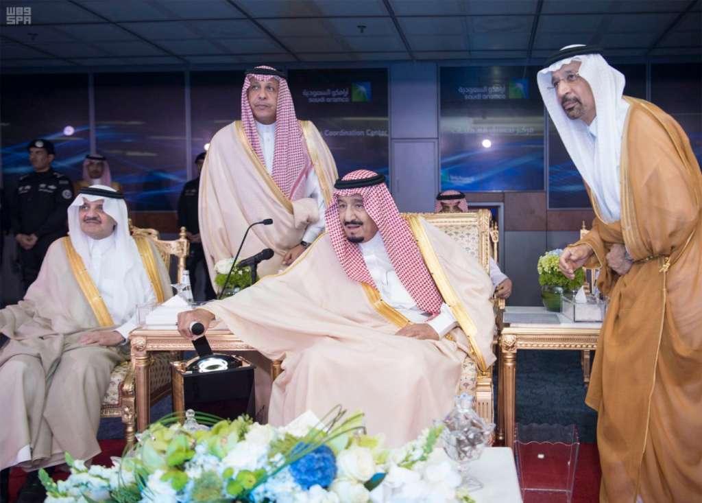 Saudi King Launches Oil, Cultural Projects Standing at $43.5 Billion