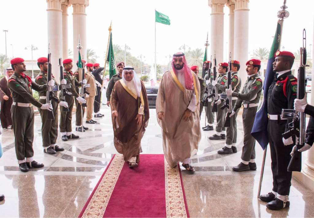 Mohammed bin Salman Reviews Bilateral Relations with Kuwaiti Defense Minister