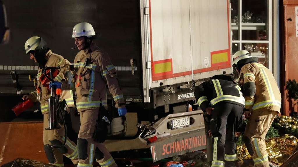 Twelve Dead as Truck Hits Berlin Christmas Market