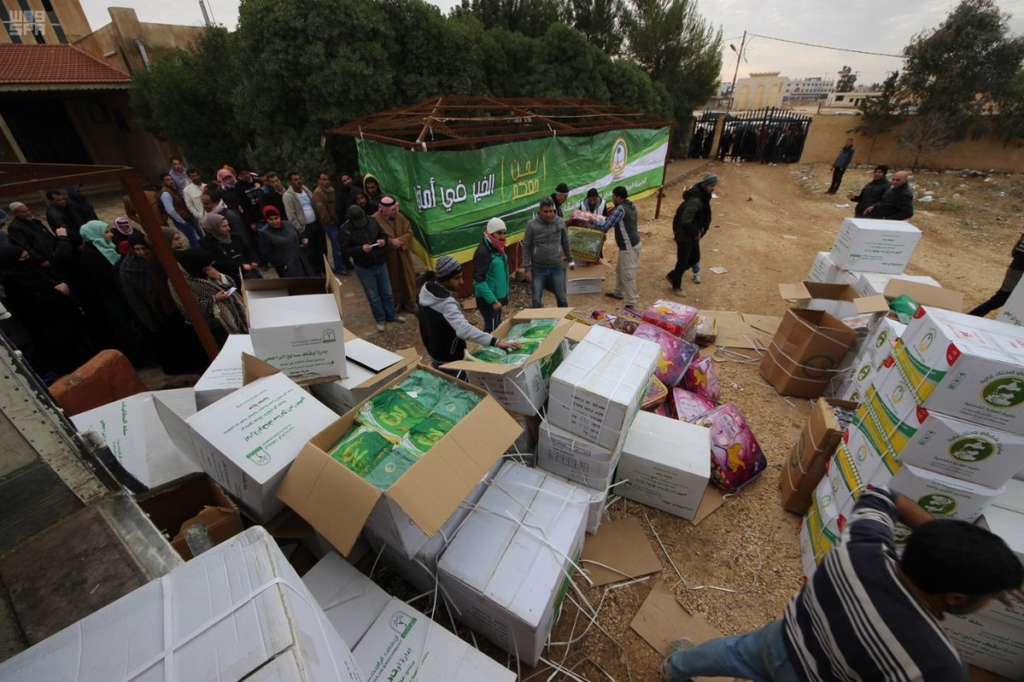 Saudi Arabia Delivers Winter Clothing for 3,185 Syrians in Jordan