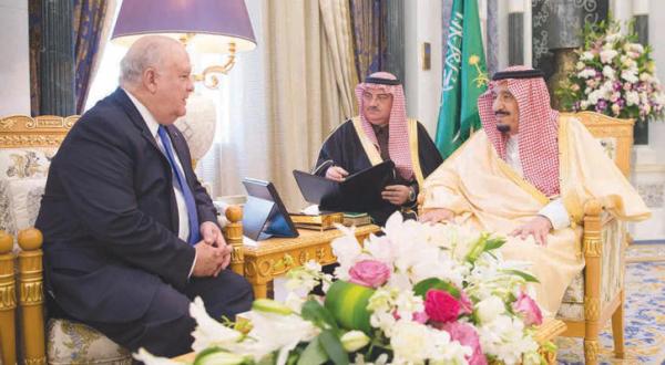 King Salman Receives Ambassador of United States of America