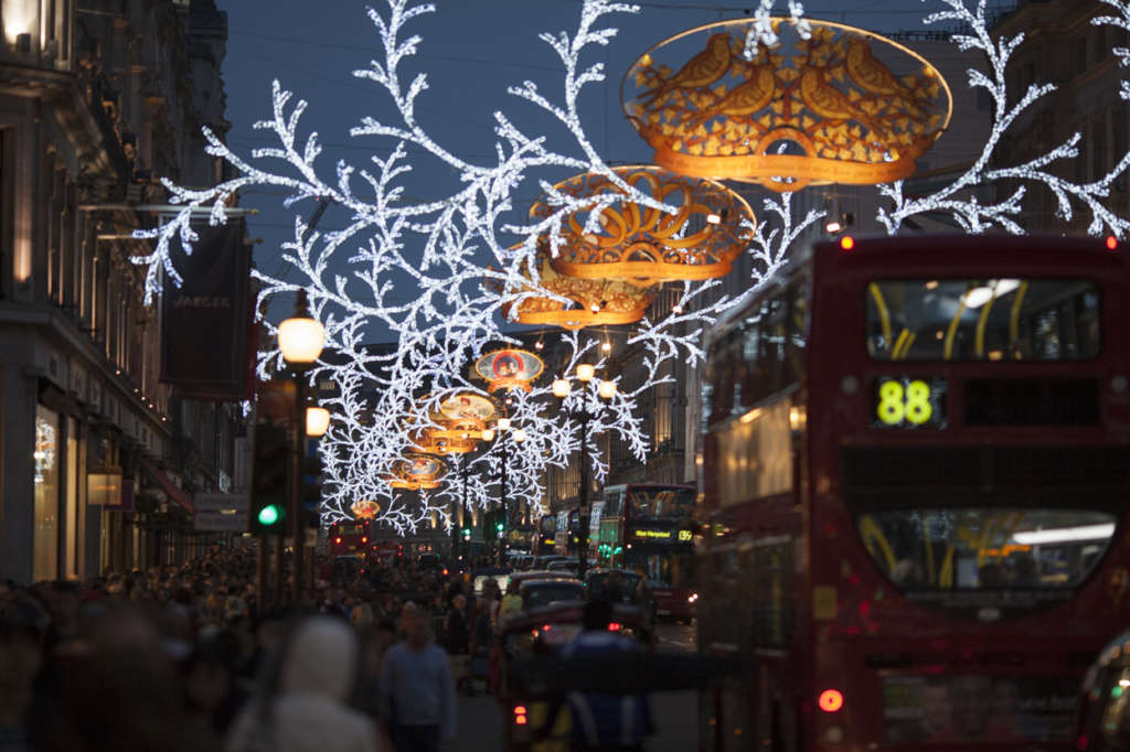 London Celebrates Holidays with Music Shows, Shopping, Fireworks