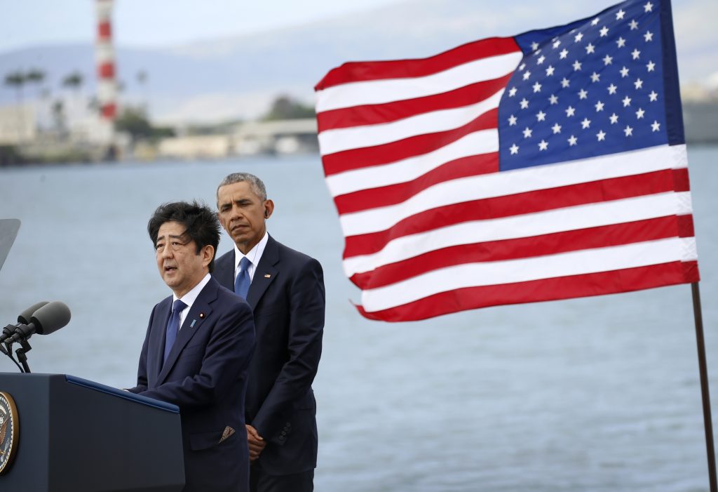 Abe, Obama Announce ‘Alliance of Hope’ at Pearl Harbor