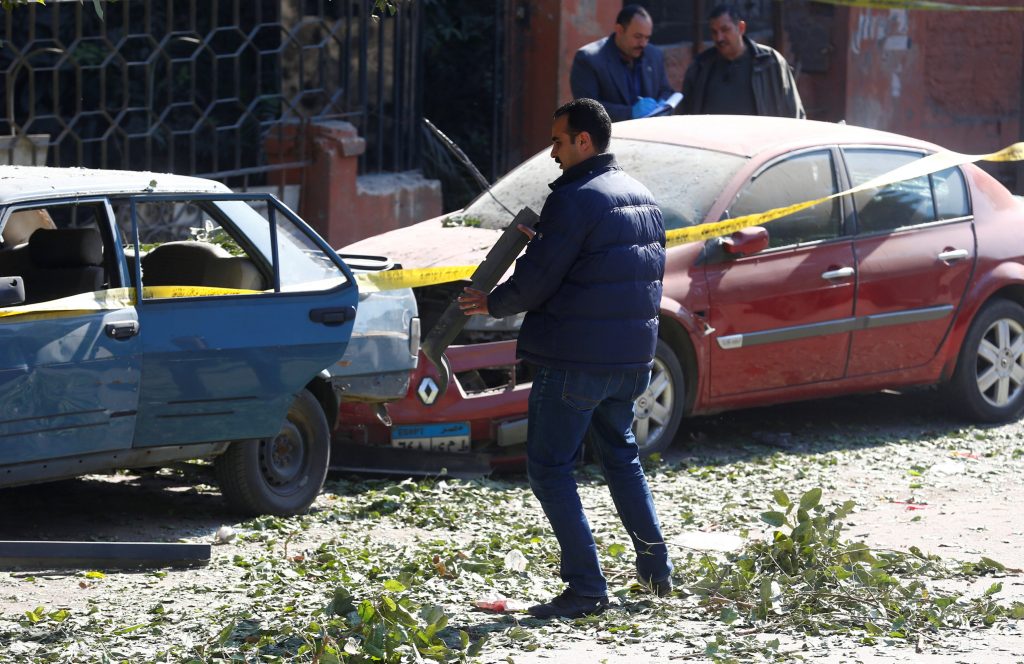6 Egyptian Police Officers Killed in Explosion West Cairo