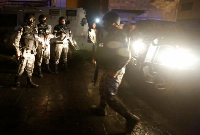 Four Policemen Killed in Clashes with Gunmen near Karak, Jordan