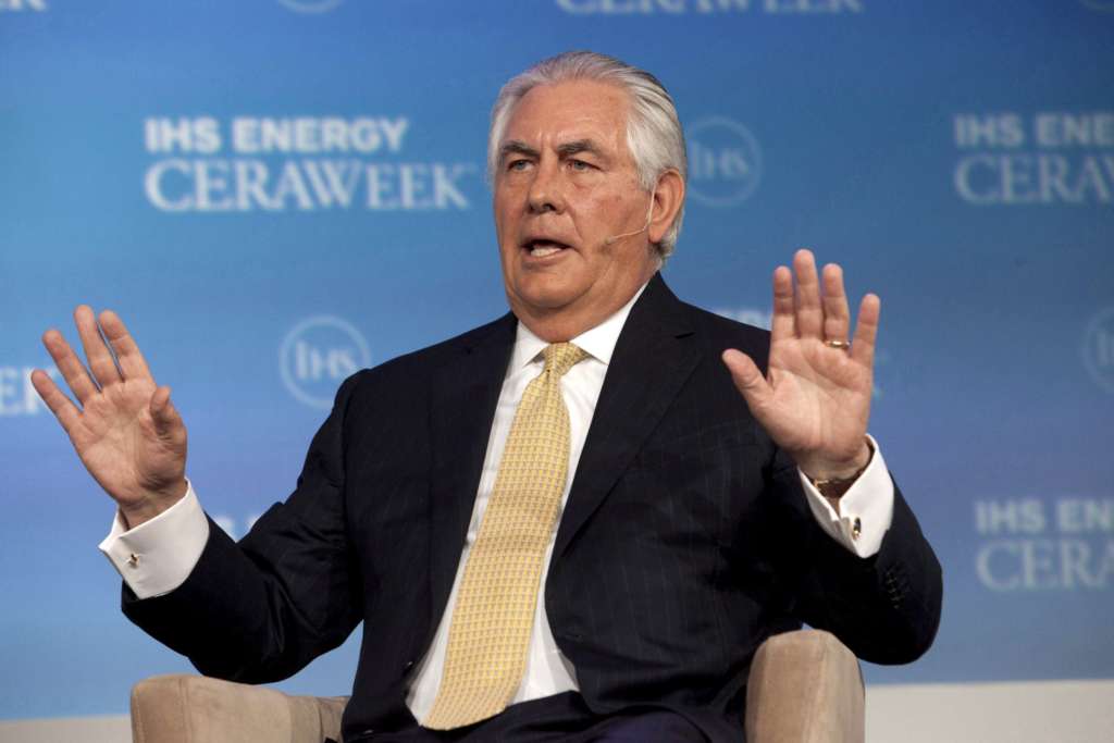 Possible Senate Fight with Trump over Nominating Tillerson
