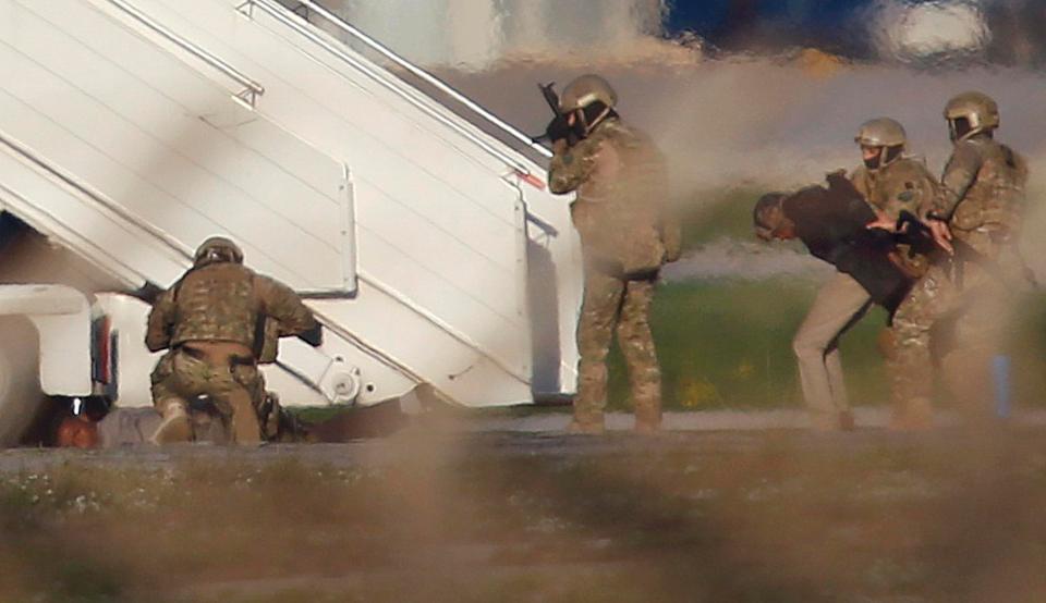 Gaddafi Loyalists Hijacked Airplane with Replica Weapons