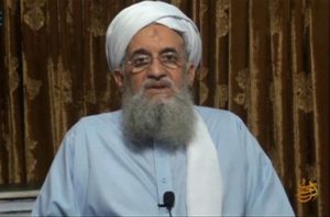 Al Qaeda leader Ayman al-Zawahri in 2014. SITE via Reuters TV