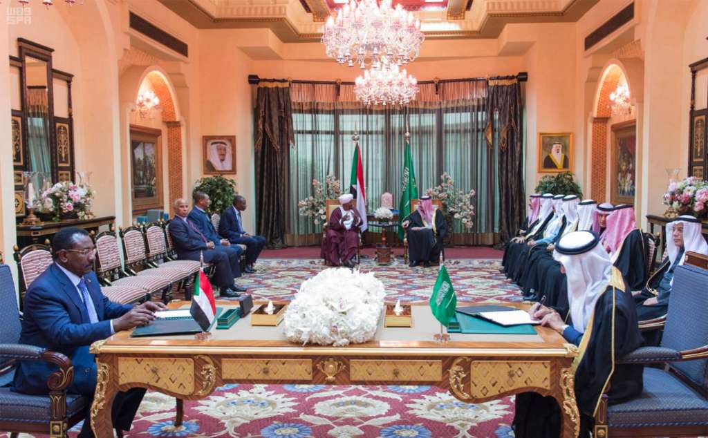 Saudi King Salman Receives Sudan’s President Al-Bashir
