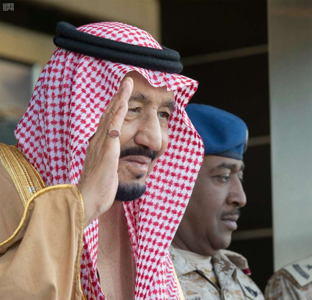 Saudi King Salman Receives Prince Abdulrahman bin Abdulaziz