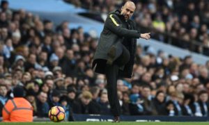 Manchester City’s Pep Guardiola says in the second half of the season ‘it is likely the title will be decided by results when top-six teams play each other’.