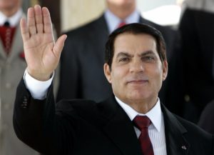 Former Tunisian President Zine El Abidine Ben Ali/Reuters