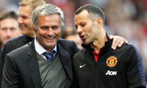 Ryan Giggs with José Mourinho, then Chelsea’s manager, in 2013. Three years later the Portuguese got the Manchester United job instead of the Welshman. Photograph: Matt West/Matt West/BPI/Rex/