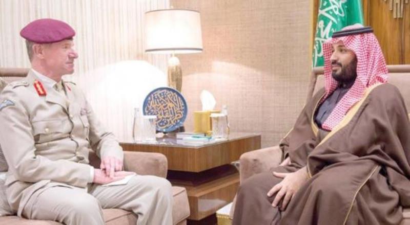 Deputy Crown Prince Holds Talks with Senior British Defense Consultant for the ME