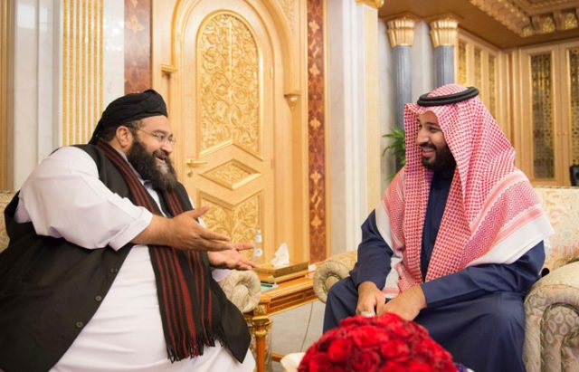 Saudi Deputy Crown Prince Receives Head of Pakistani Ulema Council