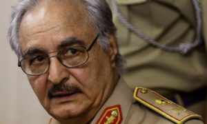 Libyan General Khalifa Hafta/
