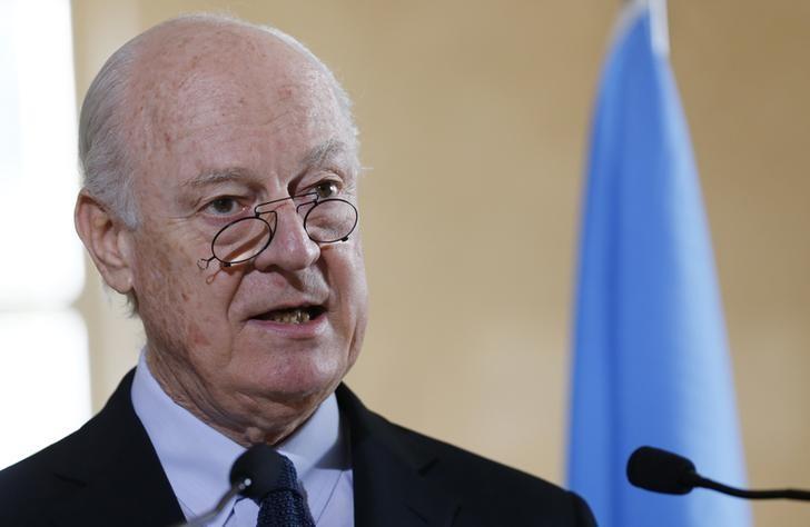 U.N. Envoy Staffan de Mistura Not Expecting Quick Breakthrough in Syria Peace Talks