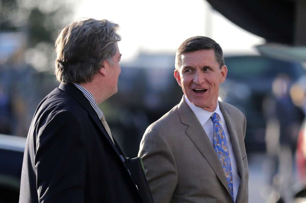 As Flynn Falls under Growing Pressure over Russia Contacts, Trump Remains Silent