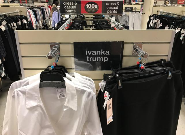 U.S. Stores Stop Promoting Ivanka Trump’s Products