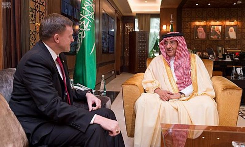 Saudi Crown Prince Receives NSA Director
