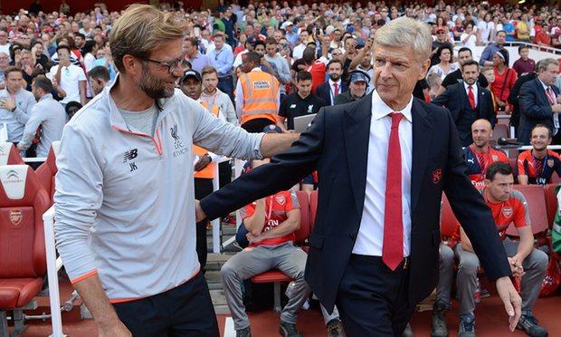 Klopp Joins Wenger under Microscope as Liverpool and Arsenal Collide
