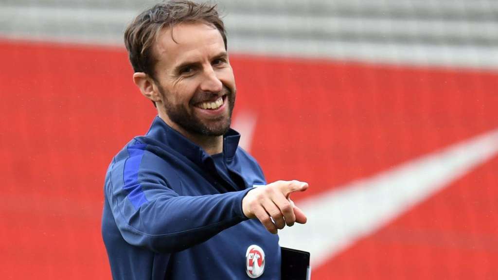 Image result for gareth southgate laughing