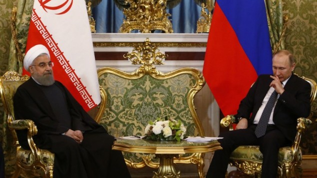 Putin, Rouhani Meet in Moscow, Avoid Politics, Focus on Economy