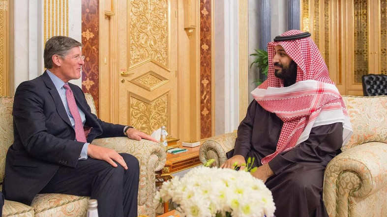 Saudi Deputy Crown Prince Receives Citigroup’s CEO