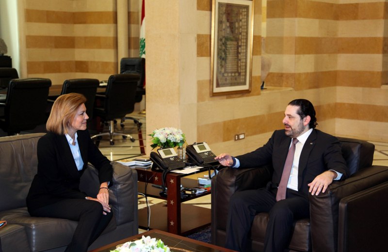Spain’s Defense Minister Meets Hariri, Visits Spanish UNIFIL Unit