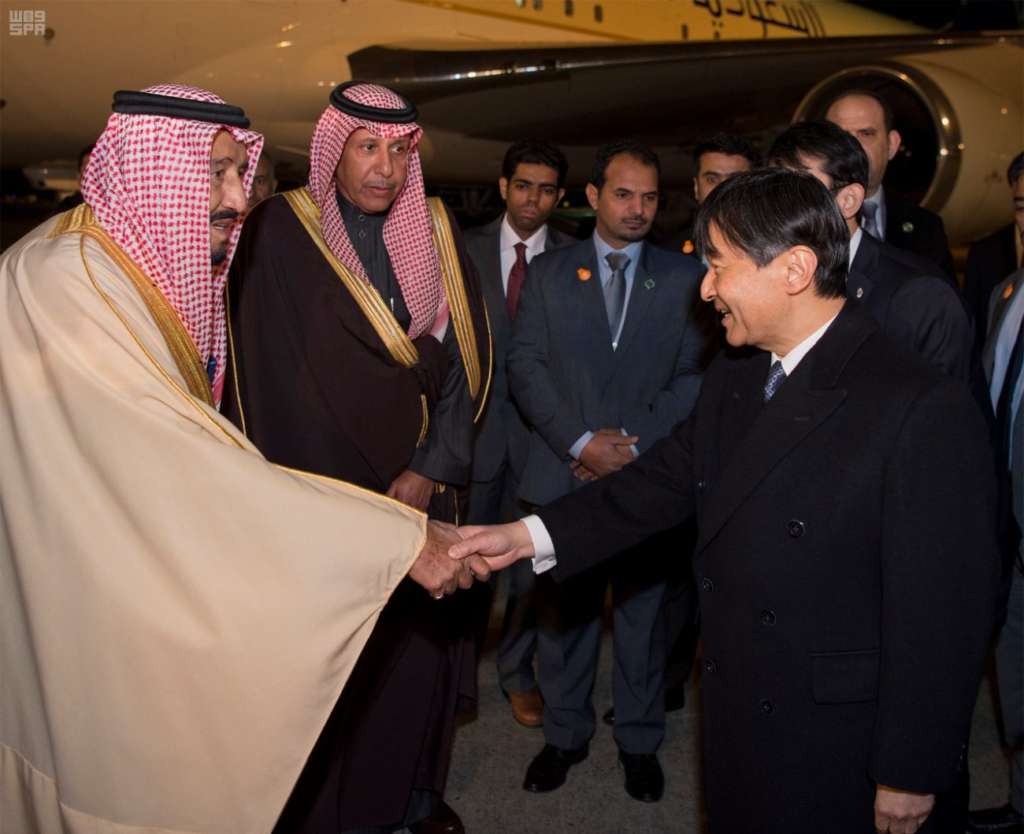 Packed Program Awaits Saudi King in Japan