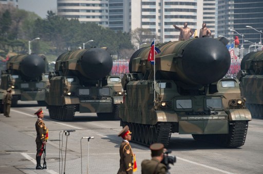 North Korea Displays Apparently New Missiles amid Rising Tensions across the Region