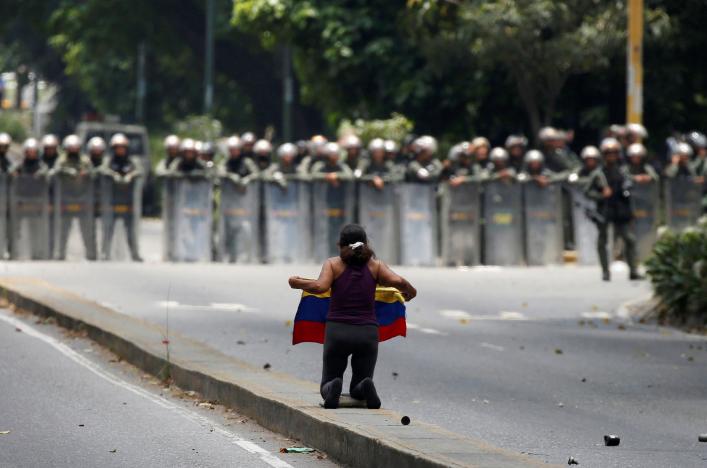 50 Children Evacuated from Caracas Hospital as Violent Rallies Continue in Venezuela