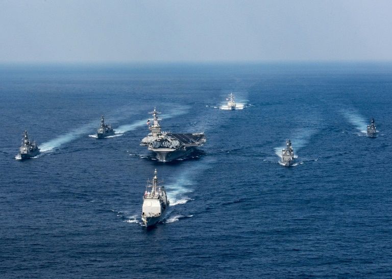 North Korea ‘Ready for War’ as US Deploys Naval Strike Group to Peninsula