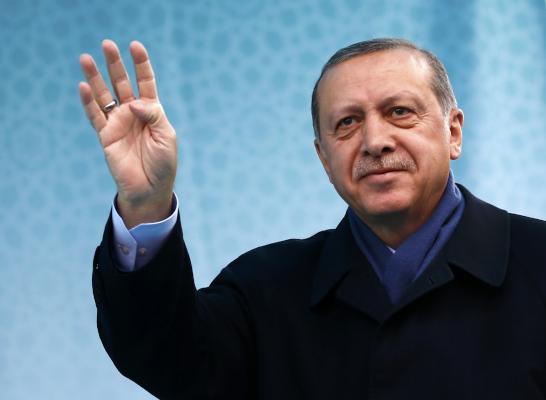 Erdogan: Turks in Europe Must Defy Grandchildren of Nazis
